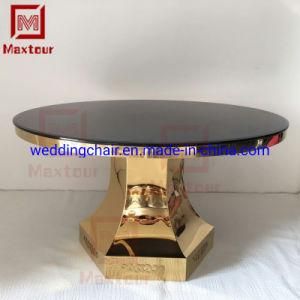 High Grade Luxurious Patterns Design Round Dining Table