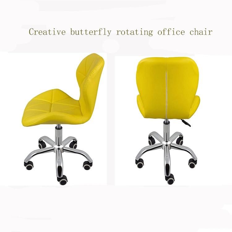 Classic Modern Simple Rotary Lift Pulley Office Red Swivel Chair Bar Chairs Restaurant Chairs