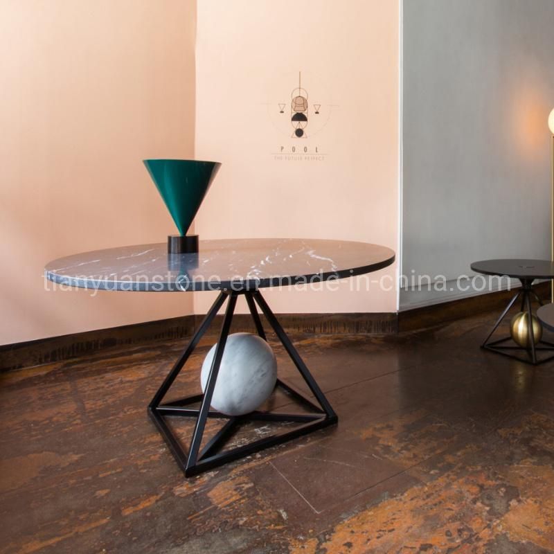 Hotel Dining Furniture Modern Marble Table Top Dinner Table