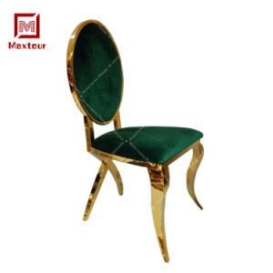 Modern Gold Velvet Restaurant Furniture Chair for Your Market