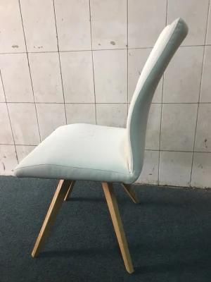 Factory PU Wooden Dining Chair