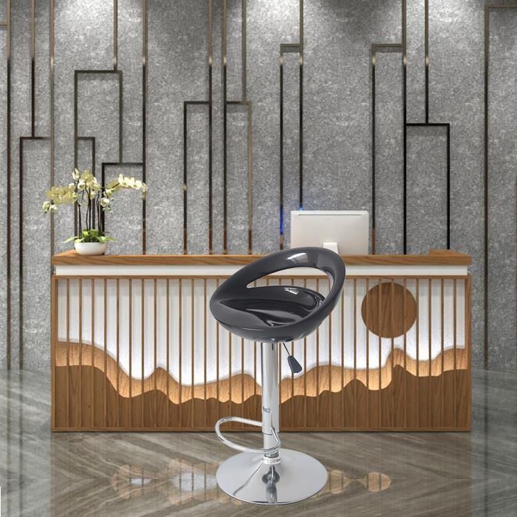 Electroplated Metal Height Adjustable Comfortable Wearable Bar Home Practical Stool