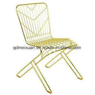 Contracted Wire Manufacturers Selling Custom Chair Gilded Chair Outdoor Chair (M-X3697)