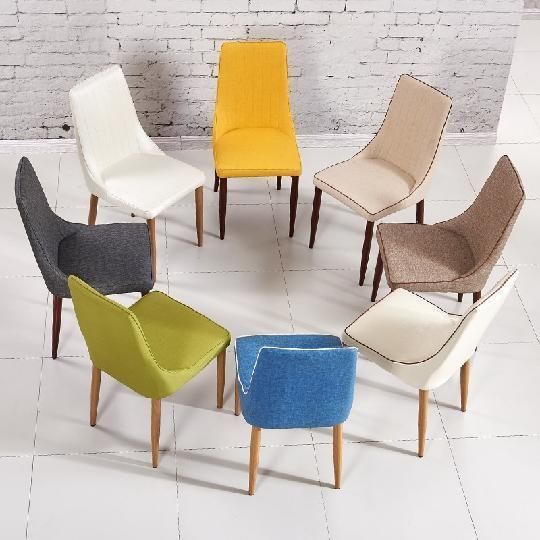 Luxury Home Furniture Cheap Price Fabric Velvet Modern Dining Room Chairs Wholesale