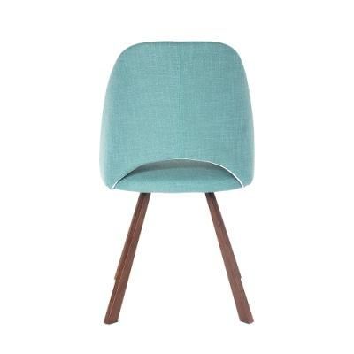 Comfortable Metal Fabric Dining Chair