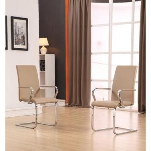 Modern Office Bank Meeting Room Armrest Stainless Steel Dining Chair