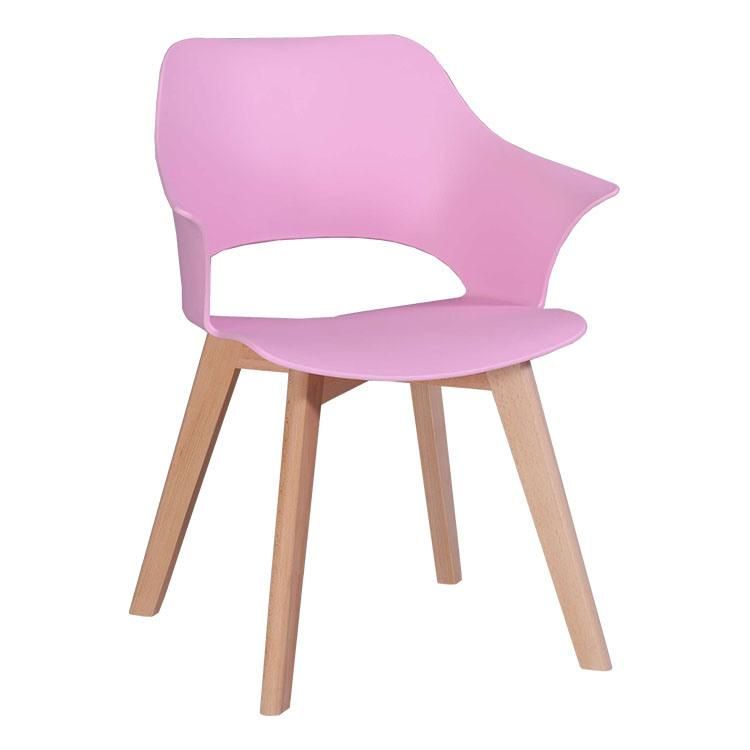 Dining Room Home Furniture Modern Design PP Plastic Dining Leisure Unfolding Plastic Chair