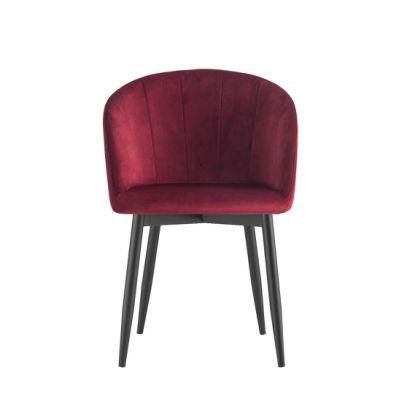 Wholesale Cheap Gold Luxury Nordic Dining Chair Indoor Home Furniture Room Restaurant Dining Leather Velvet Modern Dining Chair
