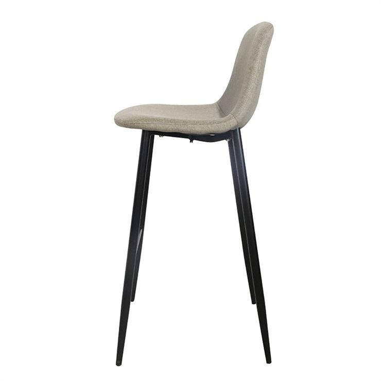 Wholesale Outdoor Leisure Restaurant Bar Terrace Home Party Bar Chair Nordic Tri-Color Bar Chair