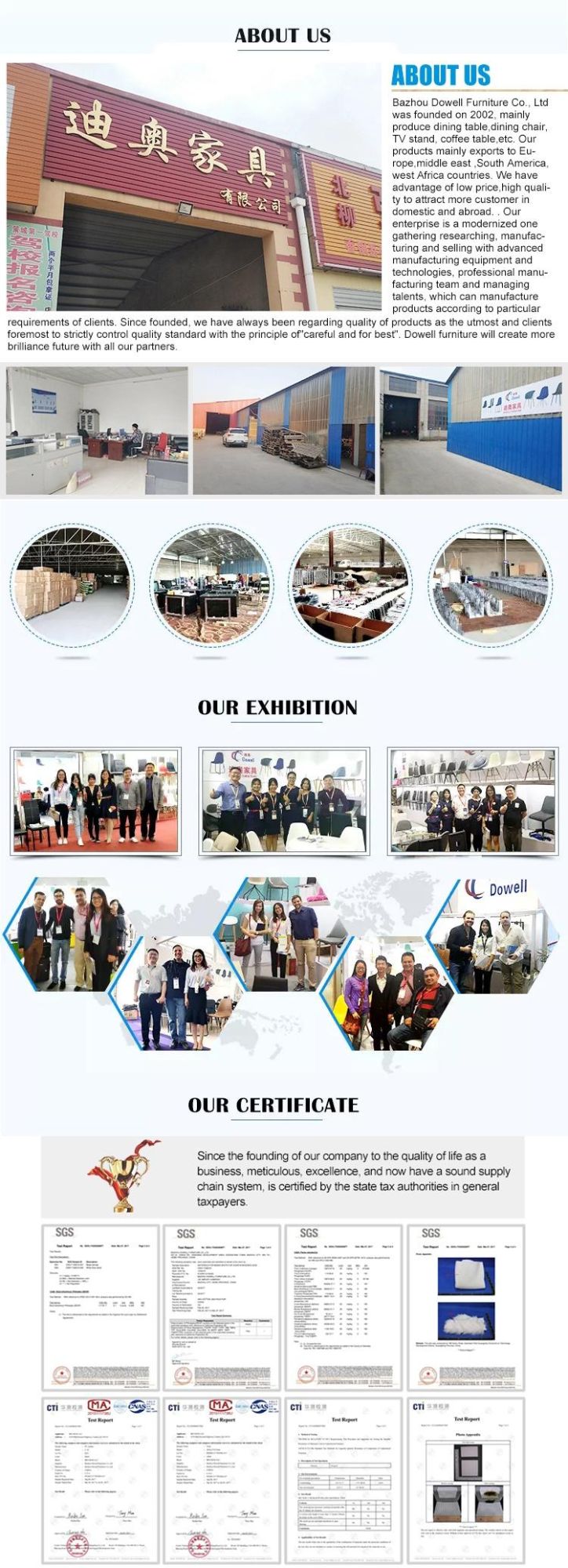 Brand New Modern Style Dining Table Wholesale Table Furniture Glass Restaurant Table