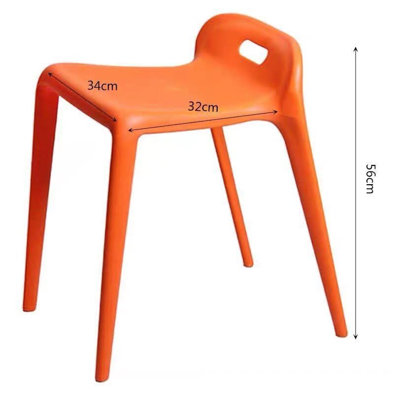 Restaurant Kitchen Cafe Sillas Plasticas Chaise Stackable Dining Plastic Chair