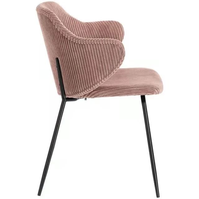 Luxury Design Restaurant Modern Velvet Dining Green Accent Dining Velvet Chairs
