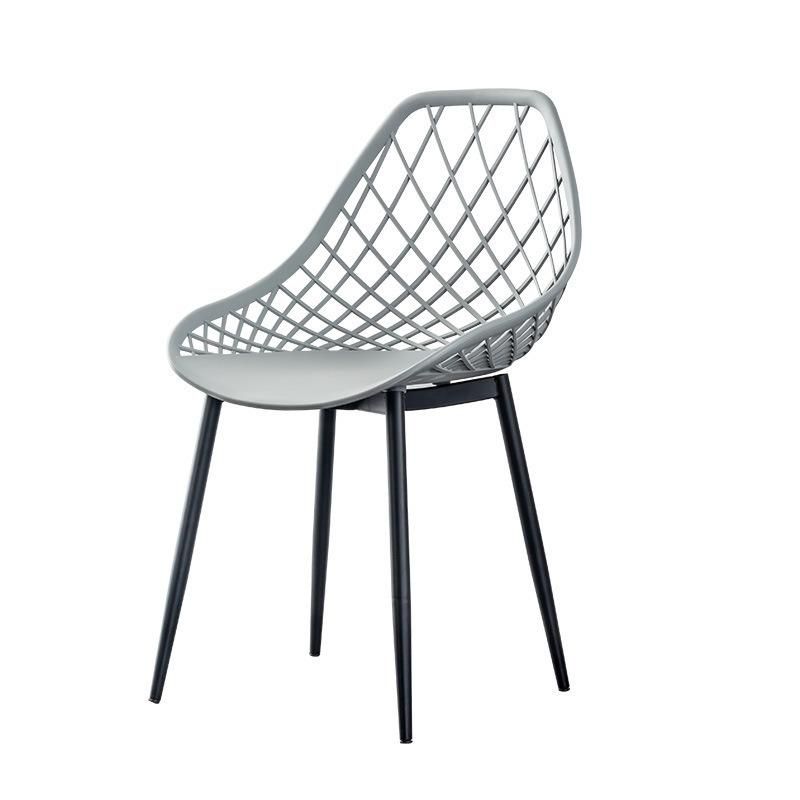 Kids Living Room Hotel Outdoor Garden Backrest Dining Plastic Chair