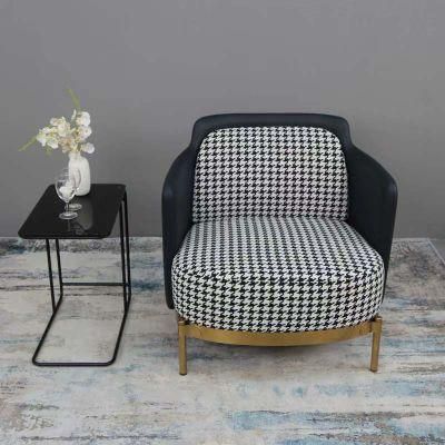 Modern Style Metal Frame Upholstered Dining Chairs with Cheap Price