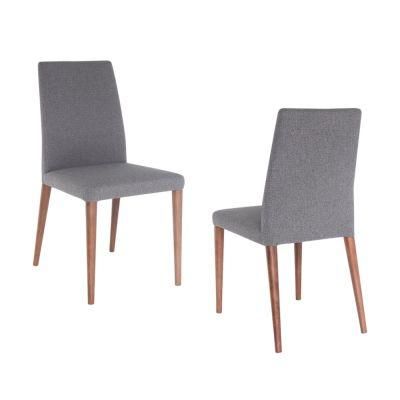 Hot Selling Hotel Home Restaurant Wood Fabric Dining Chair