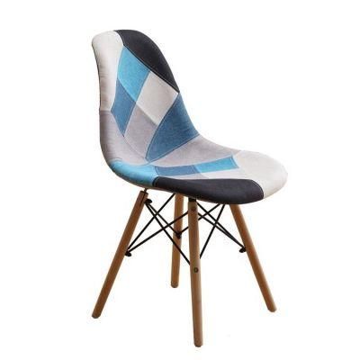 Dondolo Sgabelli Sillas De Comedor Modernas Silla Nordica Accent Chair Liene Fabric Coffee Chairs Factory Prices