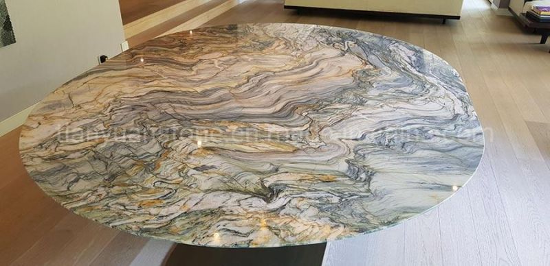 Natural Stone Marble Top Marble Coffee Table for Stone Furniture