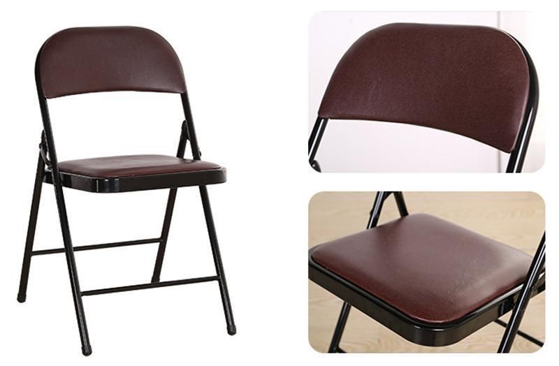 Plastic Sponge Metal Frame Commercial Garden Outdoor Events Folding Chair
