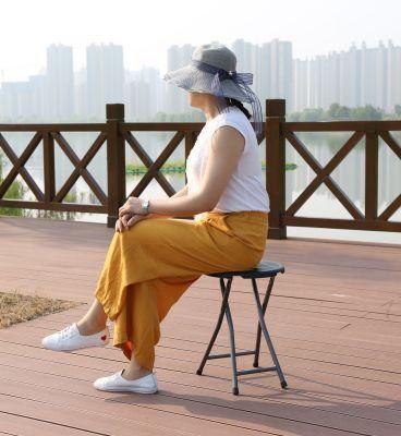 China Top High Quality White /Black Garden Park Plastic Seating Chair Bench