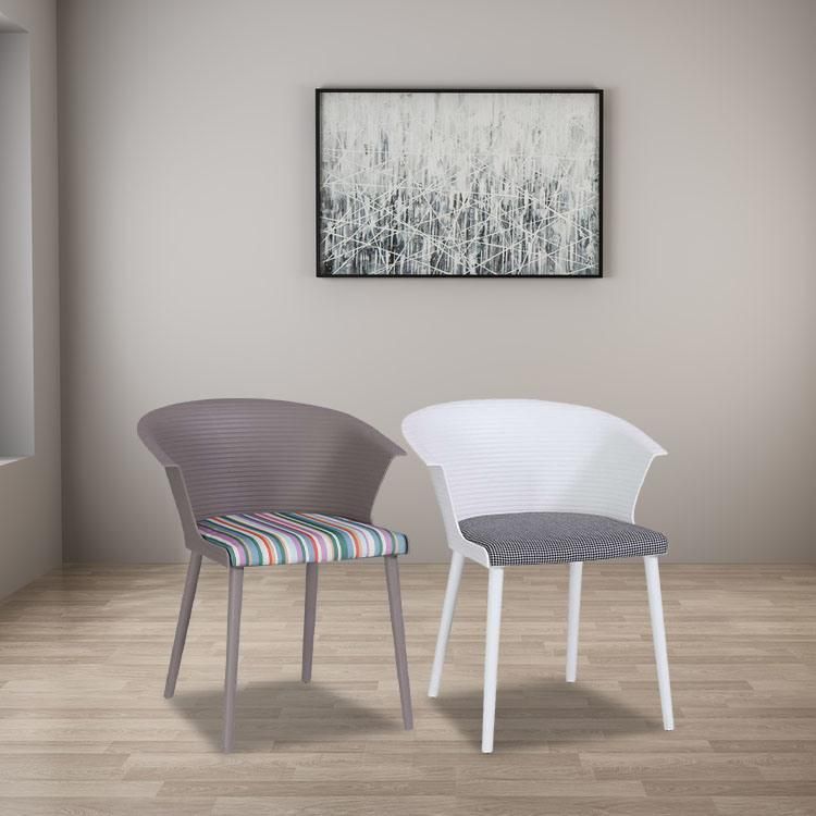 Factory Price Multi-Colored Outdoor Furniture PP Stackable Restaurant Modern Plastic Chair