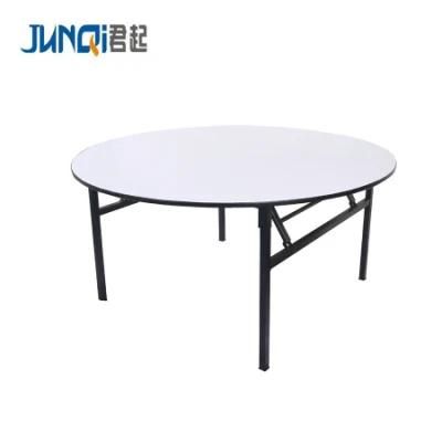 White PVC Folding Table Meeting Room Rectangular Training Table