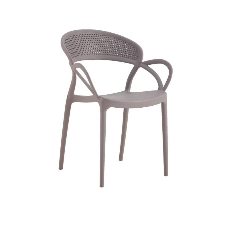 High Quality Best Price Dining Room Furniture Stackable Dining Chairs PP Plastic Chair