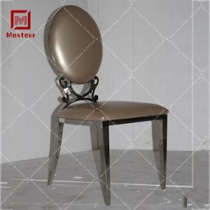 Elegant Custom Oral Hotel Party Wedding Event Dining Chair of High Quality