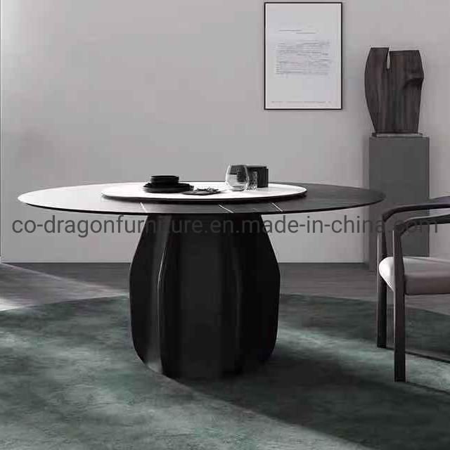 Quality Round Dining Table with Marble Top for Dining Furniture