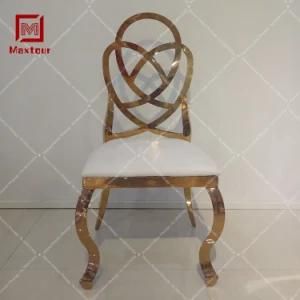 Hot Sale Floral Designs Elegant European Modern Style Dining Chair for Wedding Party
