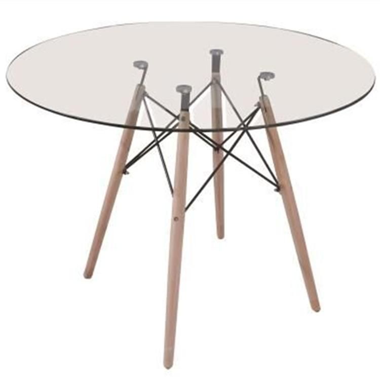 Cheap Dining Furniture Restaurant Modern Glass Dining Table