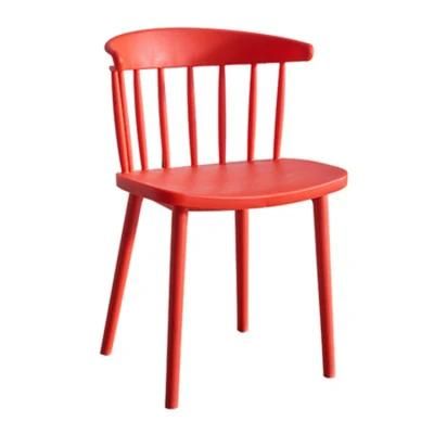 Colorful Sedie Plastica Salt Low Price Plastic Nordic Style Modern Sillas Jardin Dining Chairs