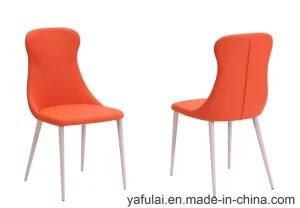 Antique Ash Wood Restaurant Furniture PVC Dining Chair