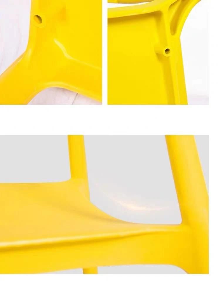 Colorful Leisure Design Outdoor Garden Cafe Office Restaurant Plastic Chair