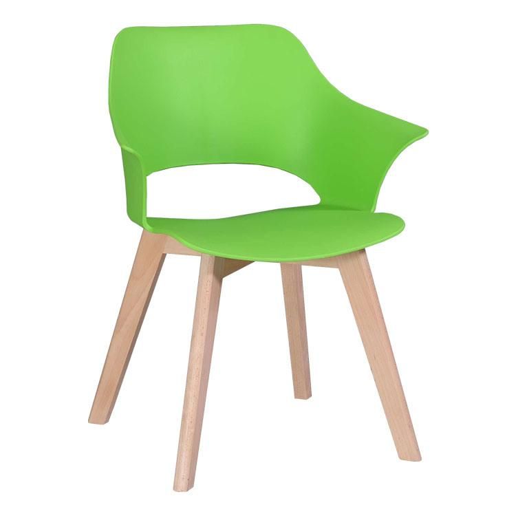 Dining Room Home Furniture Modern Design PP Plastic Dining Leisure Unfolding Plastic Chair