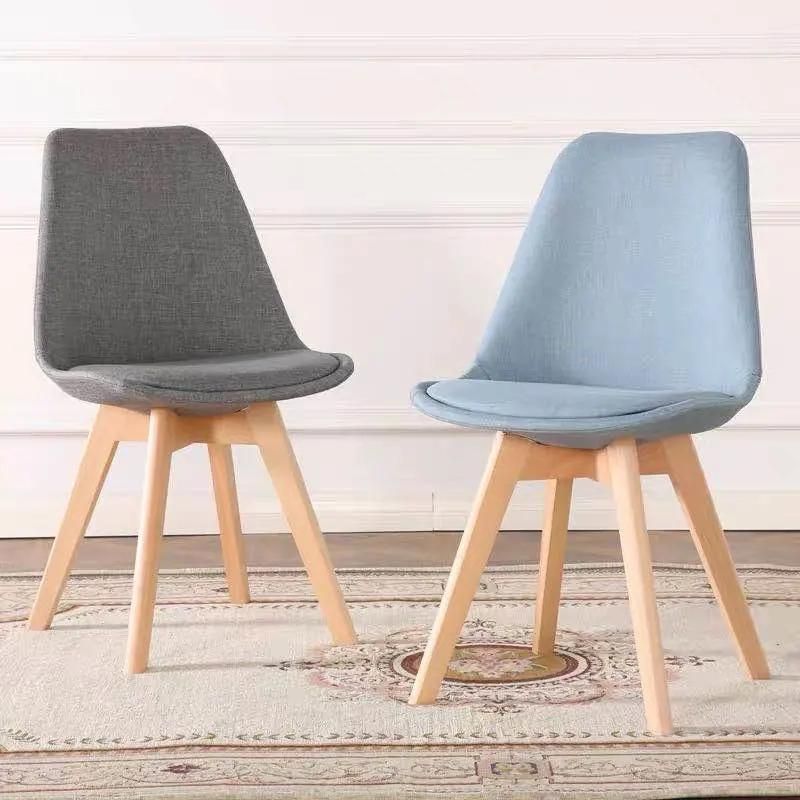 Chaise Tulipe Chaise En Bois Massif Et Velours Chaise Scandinave