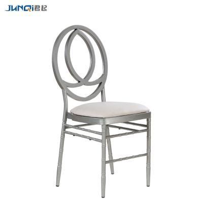 Factory Cheap White Tiffany Iron Wedding Chiavari Chair