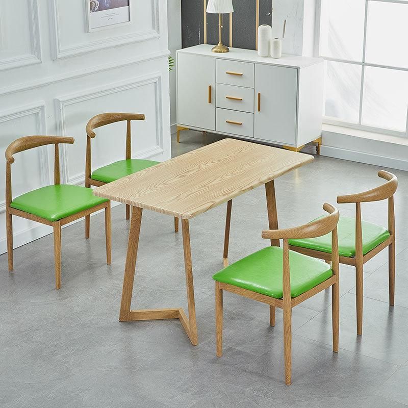 Cheap Wholesale Solid Beech Wooden Cafe Dining Used Restaurant Chair for Restaurant