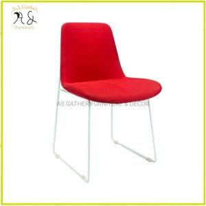 Nordic Living Room Dining Chair Modern Design Chair Upholstered Metal Chair