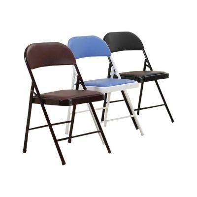 Plastic Sponge Metal Frame Commercial Garden Outdoor Events Folding Chair