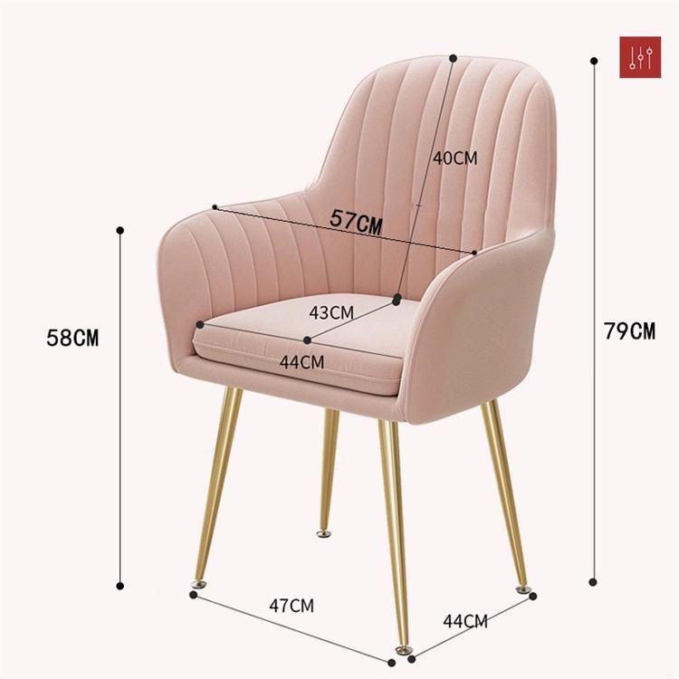 Modern Luxury Home Furniture General Use China Fabric Wholesale Dining Chairs