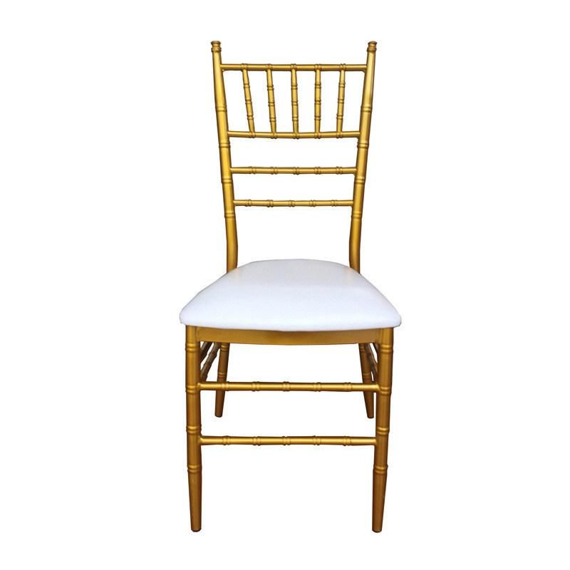 Modern Style Luxury Indoor Restaurant Wedding Hotel Dining Chiavari Chair