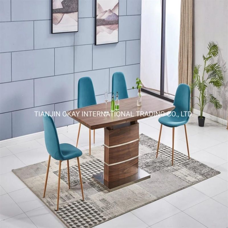 Dining Table Black Solid Wood Dining Table