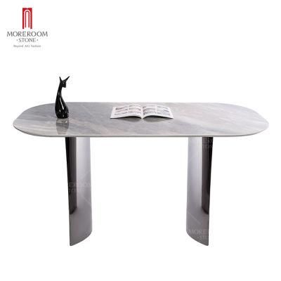 Rectangle Home Furniture Porcelain Dining Room Table Sets