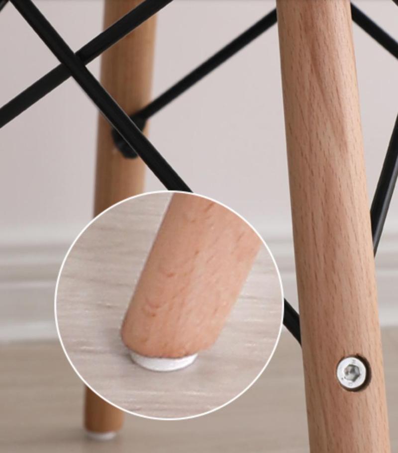 Modern Style Plastic Backrest with Armrest Dining Chair