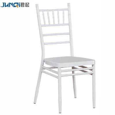 Restaurant Furniture Metal Gold Chiavari Chair with Soft Cushion