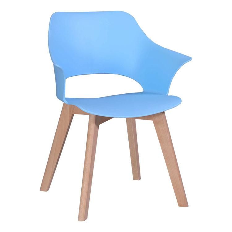 Dining Room Home Furniture Modern Design PP Plastic Dining Leisure Unfolding Plastic Chair