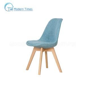 Outdoor Furniture Different Colors PP Material Wooden Legs Dining Room Living Room Dining Chair
