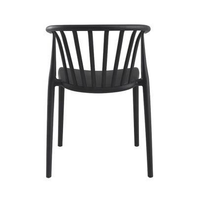 Wholesale Home Furniture Modern Sillas Polypropylene Stackable Kitchen Cafe PP Plastic Dining Chair