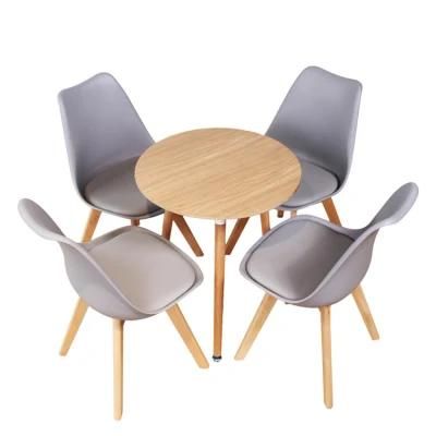 2021 Hot Selling Living Room Side Table Modern Nordic MDF Dining Set with Table