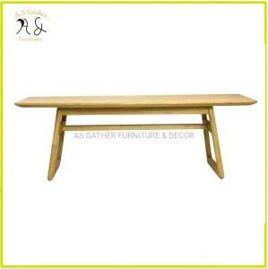 Nordic Solid Wooden Ash Rectangle Living Room Dining Table